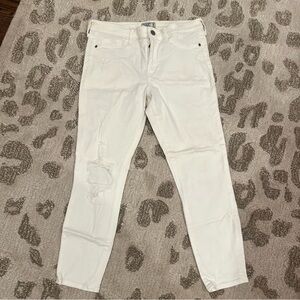 Abercrombie & Fitch White Jeans